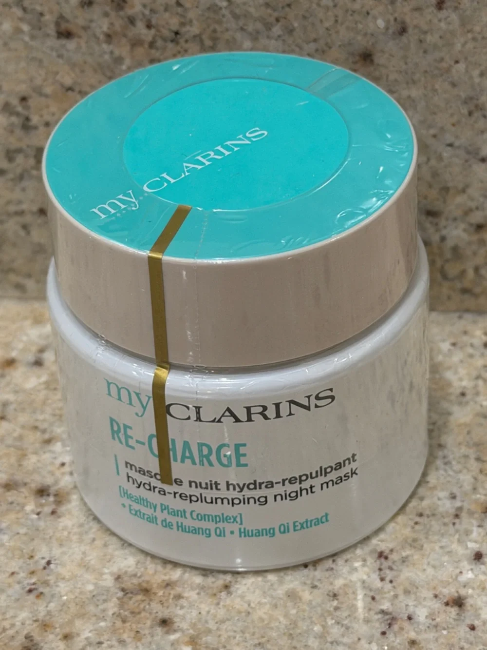 Clarins RE-CHARGE Hydra-Replumping Night Mask ~ NEW / SEALED